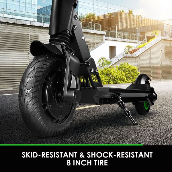 320W Folding Riding Scooter App Control W/15° Climbing Angle,Extendable Stem Great For Kid 120Kg Load