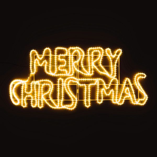 Merry Christmas Light LED Rope Outdoor Xmas Decoration Ornaments for Christmas Tree Party Home