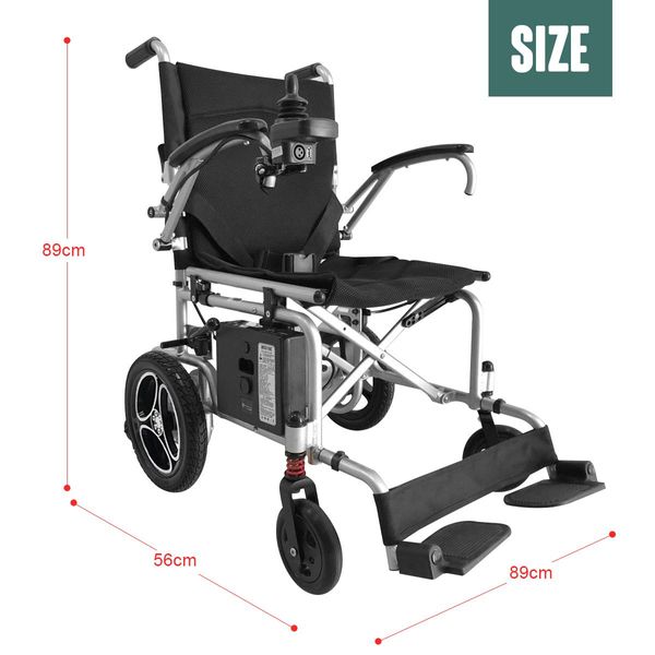 Foldable Electric Self Propell Wheelchair Smart Control,360 Degree Rotatable,Multi Bumpy Terrain Applied