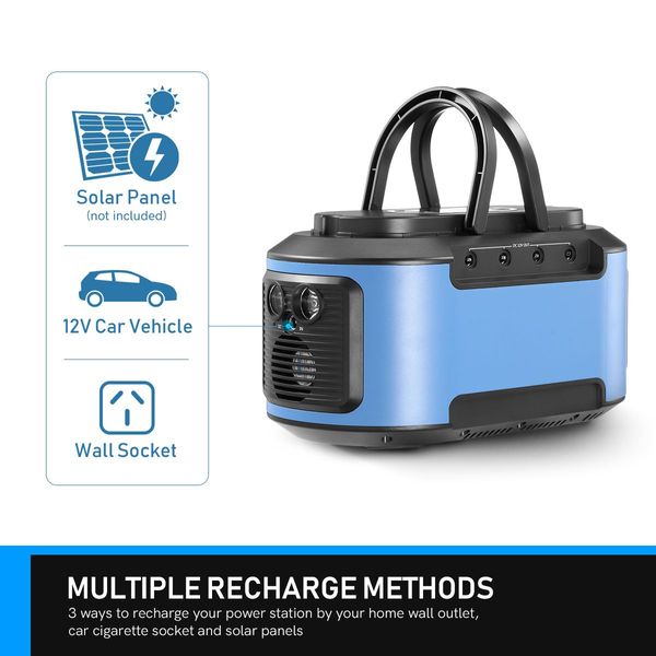 Camping High-Capacity 87000Mah Battery Power Generator Usb,Usb-C,Ac,Dc Ports Charging Lots Things