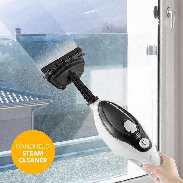 Effectively Sterilise Bacteria/Mites Steam Mop Cleaner W/Multi Nozzles For Floor,Carpet,Glass,Cloth