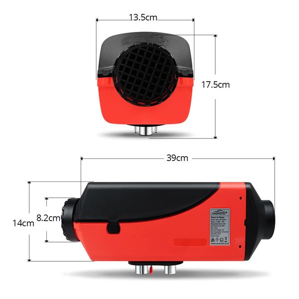 Instant Heat 12V 8Kw Vehicle Disel Air Heater For Van,Rv,Truck,Boat 30M Remote Control Energy Saving