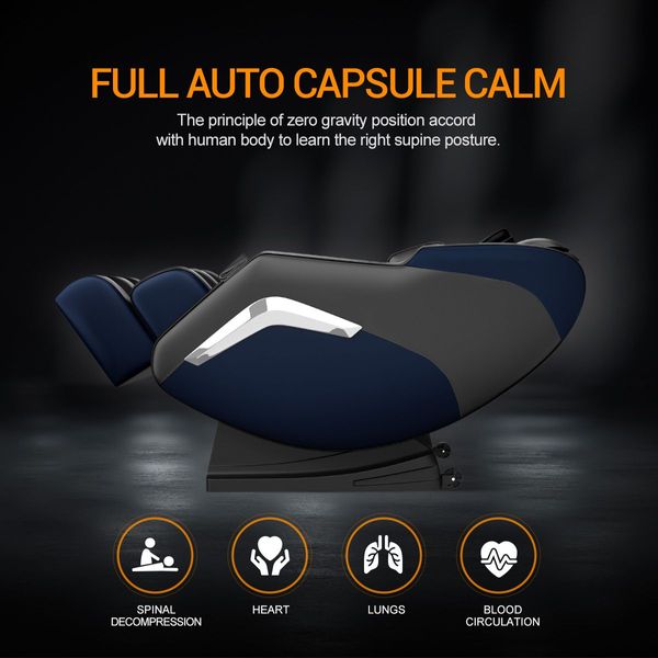 Whole Body Electric Massage Chair 0 Gravity Recliner Release Pressure Deep Kneading,Rolling,Shiatsu