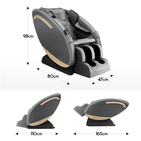 Whole Body Electric Massage Chair 0 Gravity Recliner Release Pressure Deep Kneading,Rolling,Shiatsu