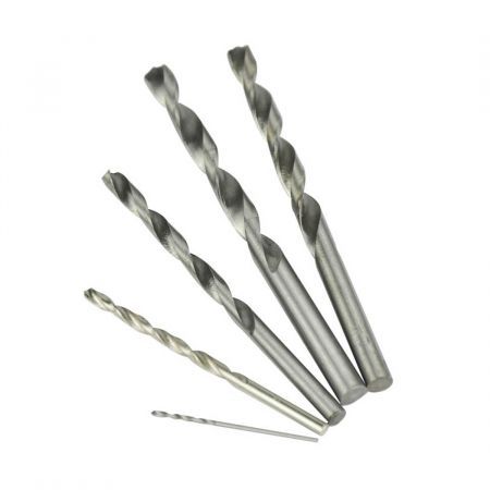 25Pcs HSS Drill Bit Set High Speed Steel Metric Metal Case 1mm - 13mm Coated New