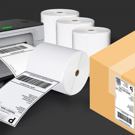 600Pcs Direct Thermal Shipping Labels for Fastway eParcel Startrack 100x150mm