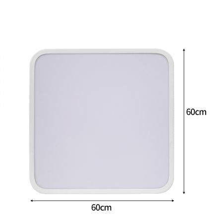 EMITTO Ultra-Thin 5CM LED Ceiling Down Light Surface Mount Living Room White 60W