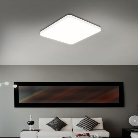 EMITTO Ultra-Thin 5CM LED Ceiling Down Light Surface Mount Living Room White 60W