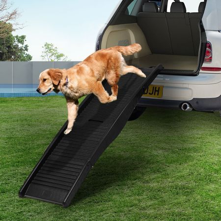 PaWz Dog Ramp Pet Car Suv Travel Stair Step Foldable Portable Lightweight Ladder