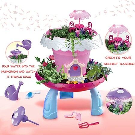 DIY boys and girls planting toys magic spray garden planting sets for children