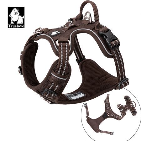 No Pull Harness Brown XS