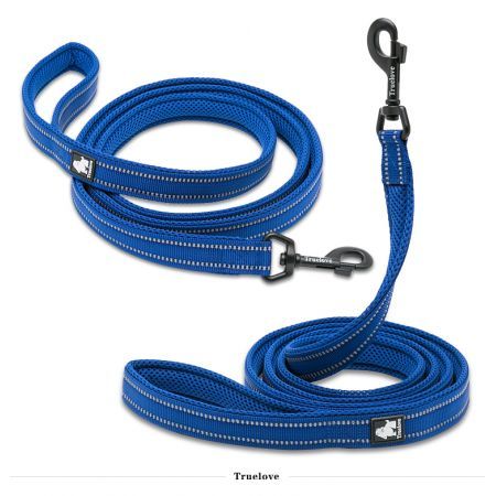 Reflective Pet Leash 2 meters Royal Blue XS