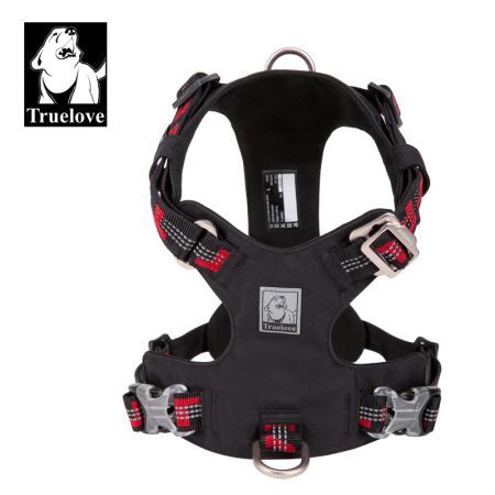 Lightweight 3M reflective Harness Black 2XS