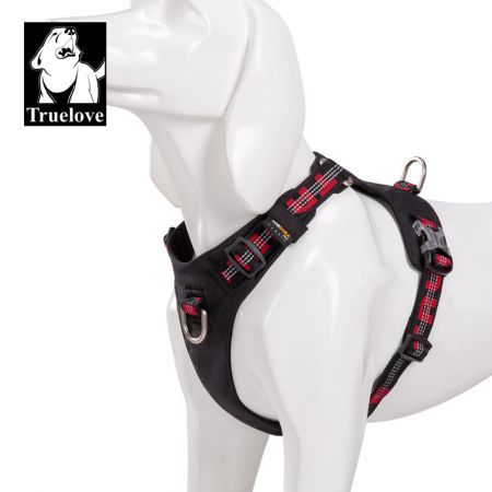 Lightweight 3M reflective Harness Black XS