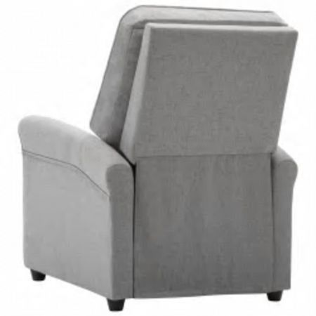 Massage Recliner Light Grey Fabric (AU only)