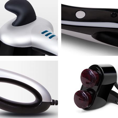 Portable Handheld Massager Soothing Heat Stimulate Blood Flow Foot Shoulder