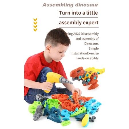 Dinosaur Toys for Boys And Girl Construction Learning Building Set for Optimal Children Birthday Christmas Gifts