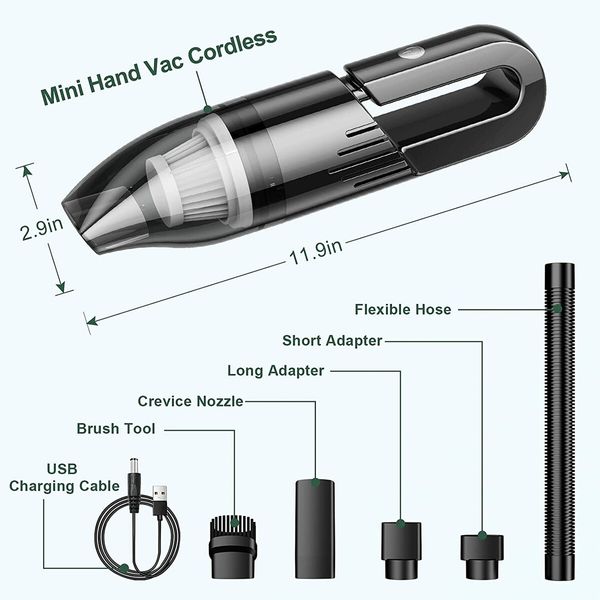 Vacuum Cleaner Car Wireless Charging Car Family Car Inside Strong Small Mini High Power