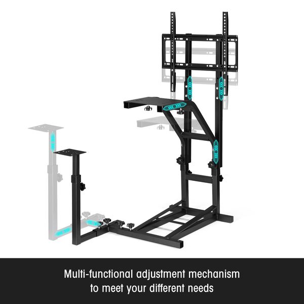 Sim Racing Wheel Stand Simulator Holder Gaming Accessories Monitor Bracket for Thrustmaster Logitech G29