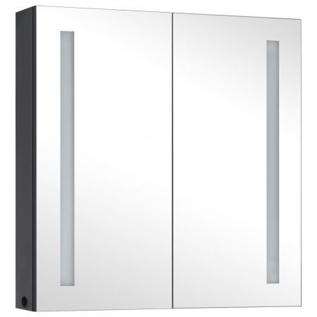 LED Bathroom Mirror Cabinet 62x14x60 cm