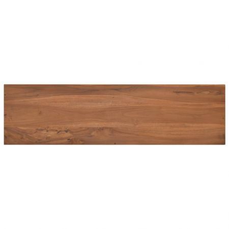 TV Cabinet 110x30x45 cm Solid Teak Wood