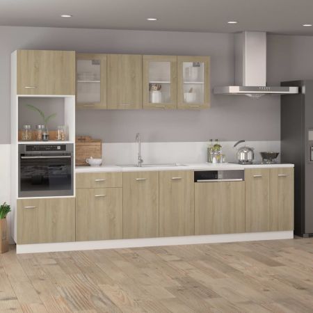 Bottom Cabinet Sonoma Oak 60x46x81.5 cm Chipboard