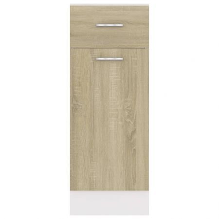 Drawer Bottom Cabinet Sonoma Oak 30x46x81.5 cm Chipboard