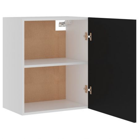 Hanging Cabinet Black 50x31x60 cm Chipboard