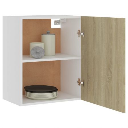 Hanging Cabinet Sonoma Oak 50x31x60 cm Chipboard