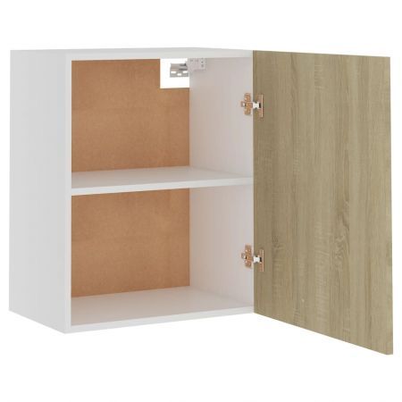 Hanging Cabinet Sonoma Oak 50x31x60 cm Chipboard