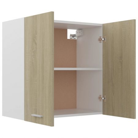 Hanging Cabinet Sonoma Oak 60x31x60 cm Chipboard