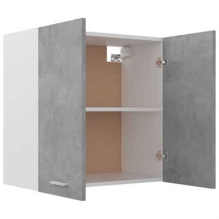 Hanging Cabinet Concrete Grey 60x31x60 cm Chipboard