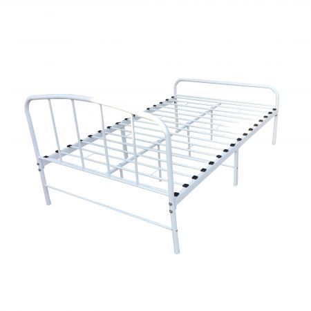 Oliver Queen White Metal Bedframe