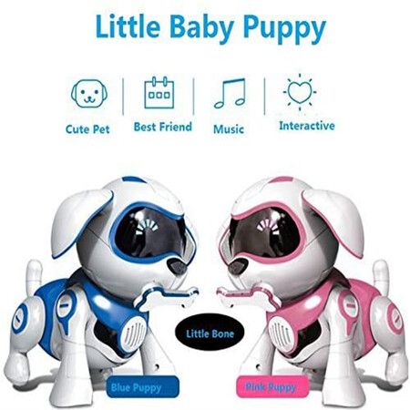 Robot Dog Toy Cute Simulation Remote Sensing Robot Dog Charging Intelligent Pet Early Education Machine