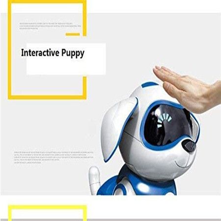 Robot Dog Toy Cute Simulation Remote Sensing Robot Dog Charging Intelligent Pet Early Education Machine