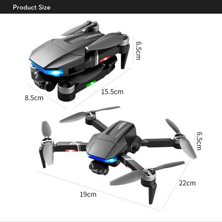 6K HD GPS Drone Professional Camera 3-Axis Gimbal Aerial Photography Brushless Motor Professional Luxury Package