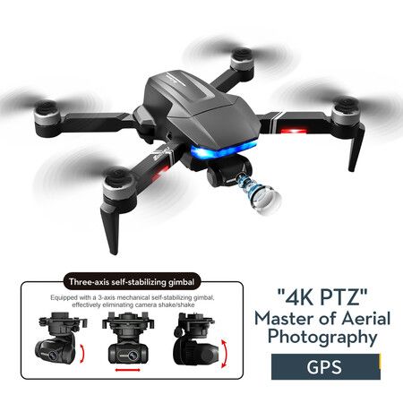 6K HD GPS Drone Professional Camera 3-Axis Gimbal Aerial Photography Brushless Motor Professional Luxury Package