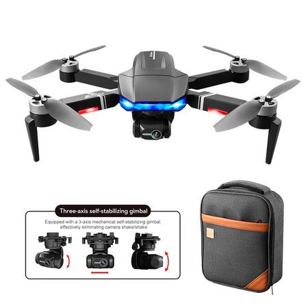 6K HD GPS Drone Professional Camera 3-Axis Gimbal Aerial Photography Brushless Motor Professional Luxury Package