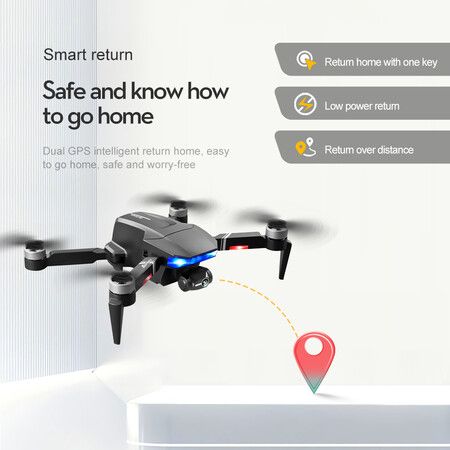 6K HD GPS Drone Professional Camera 3-Axis Gimbal Aerial Photography Brushless Motor Professional Luxury Package