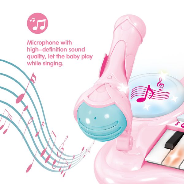 Kids Electronic Piano Mini Keyboard Toddler Electric Organ Educational Toy Musical Instrument 24 Key 