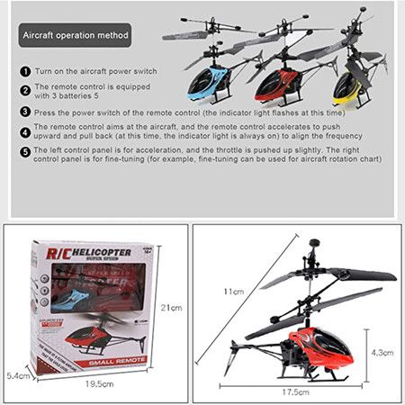 2 Channels Alloy Mini Remote Control Flight Aircraft For Kids And Adults Indoor Outdoor Micro RC Helicopter Best Toy Gift