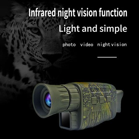 Night Vision Device Monocular Infrared Night Vision Camera Digital Telescope Outdoor Hunting Camera Day & Night Dual-use