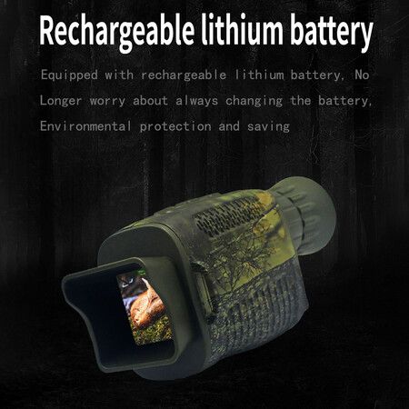 Night Vision Device Monocular Infrared Night Vision Camera Digital Telescope Outdoor Hunting Camera Day & Night Dual-use