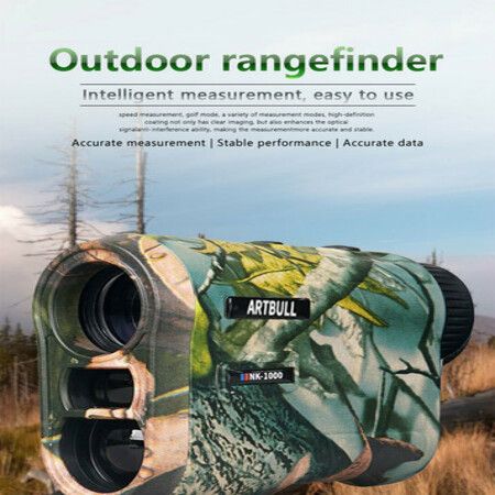 Camouflage Laser Rangefinder for Hunting Telescope Rechargeable 600M Laser Distance meter Golf range finder