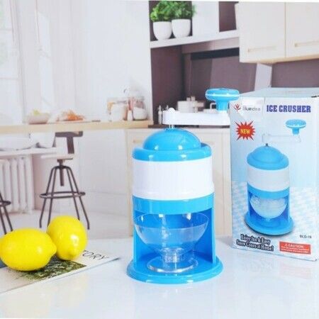 Manual Ice CrusherPortable Hand Crank Manual Ice Crusher Shaved Ice Maker