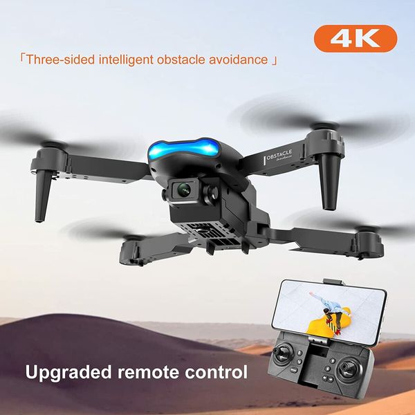 RC Drone With 4K Camera, Mini Drone For Kids And Adults, RC Quadcopter with 3D Flips, Obstacle Avoidance, Trajectory Flight