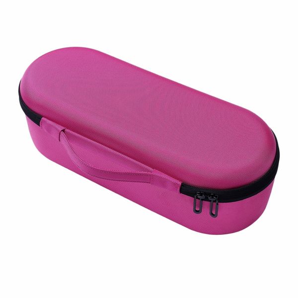 Portable EVA Travel Case For Hair Dryer Case Only - Rose Red