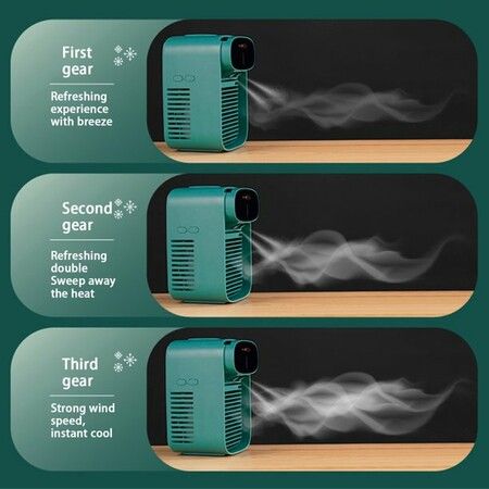 Air Cooler Humidifying Spray Cooling Desktop Cooling Usb Small Fan Mini Water