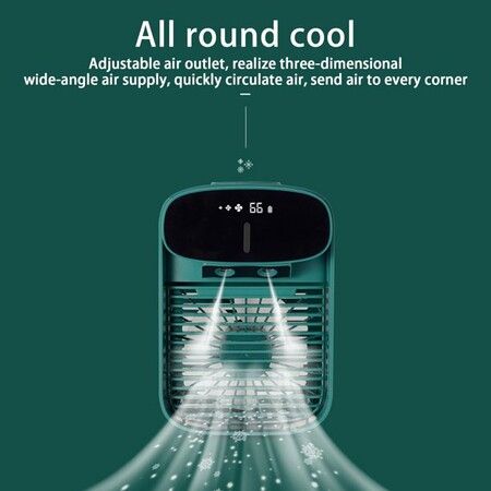 Air Cooler Humidifying Spray Cooling Desktop Cooling Usb Small Fan Mini Water