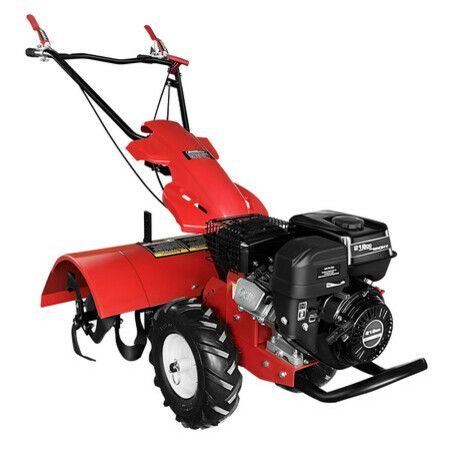 Tiller Cultivator Rotary Self Propelled Plough Rototiller Garden Tool 8HP 212CC